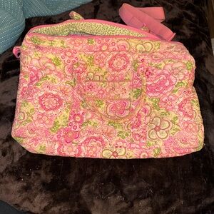 Vera Bradley Petal Pink Duffel Bag
